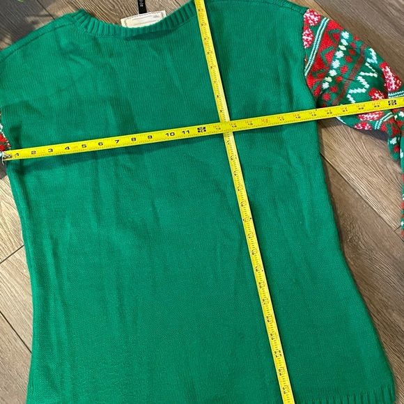 Women’s Ugly/Festive Snowman Christmas Sweater (1X) - Picture 5 of 8